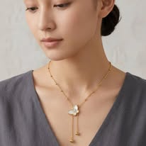 سلسلة فراشة ناعمة